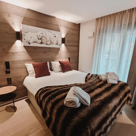 Des Cerisiers - Luxe Et Parking A Le Praz Куршавель