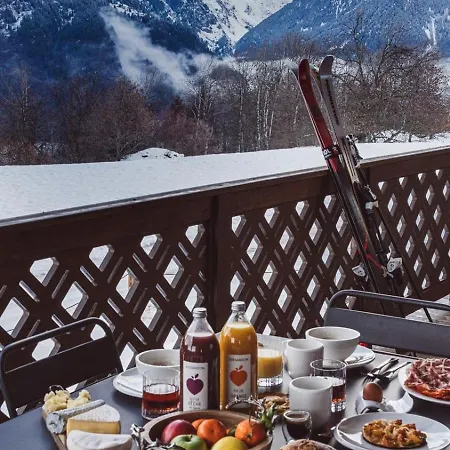 Апартаменти Des Cerisiers - Luxe Et Parking A Le Praz Куршавель