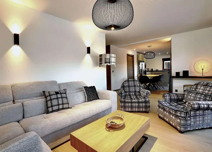 Des Cerisiers - Luxe Et Parking A Le Praz شقة