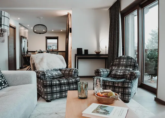 Des Cerisiers - Luxe Et Parking A Le Praz شقة *