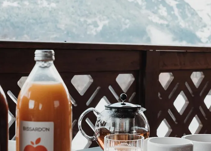 شقة Des Cerisiers - Luxe Et Parking A Le Praz كورشوفيل