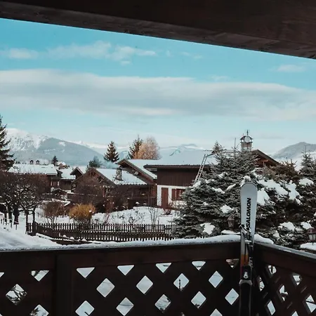 Des Cerisiers - Luxe Et Parking A Le Praz Apartment