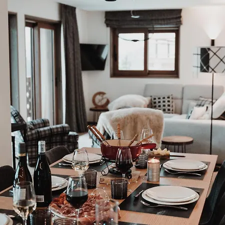 Apartment Des Cerisiers - Luxe Et Parking A Le Praz *