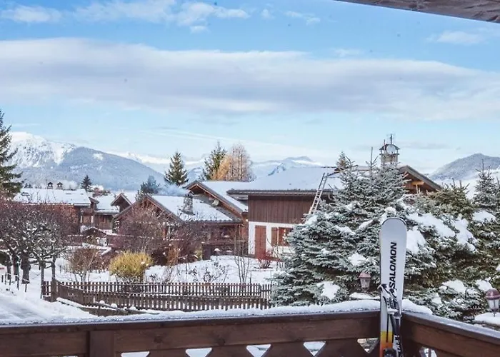 Des Cerisiers - Luxe Et Parking A Le Praz Lejlighed *