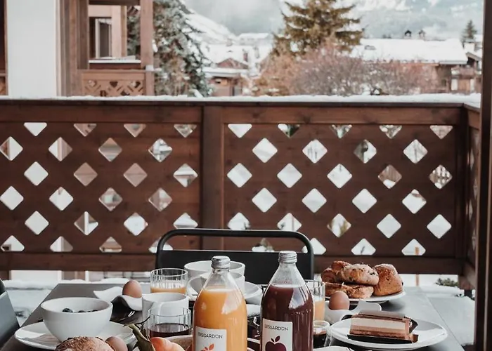 Des Cerisiers - Luxe Et Parking A Le Praz Lejlighed Courchevel