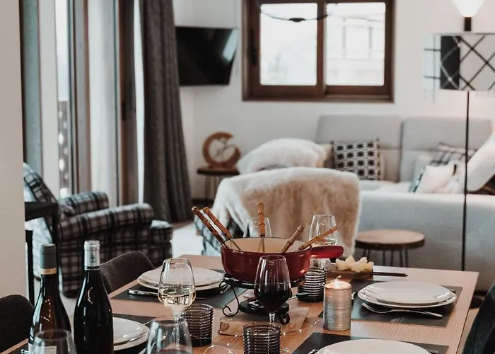 Lejlighed Des Cerisiers - Luxe Et Parking A Le Praz *