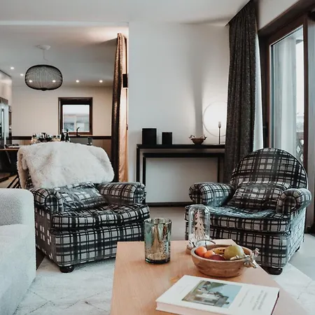Des Cerisiers - Luxe Et Parking A Le Praz Apartamento *