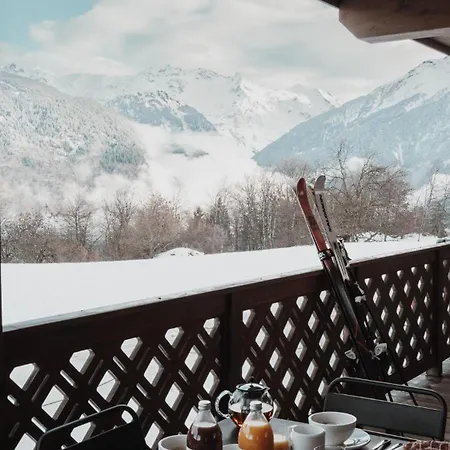 Des Cerisiers - Luxe Et Parking A Le Praz Apartamento *