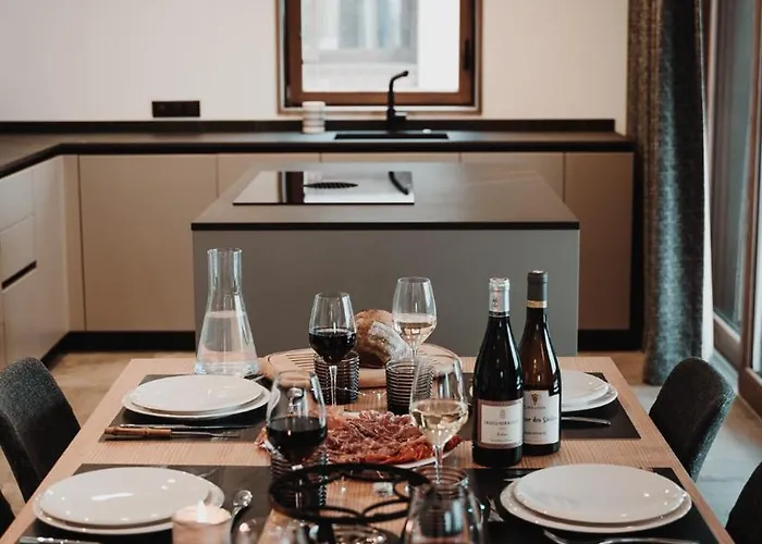 Des Cerisiers - Luxe Et Parking A Le Praz Куршевель