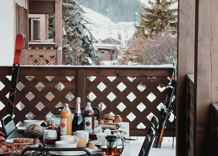 Апартаменты Des Cerisiers - Luxe Et Parking A Le Praz